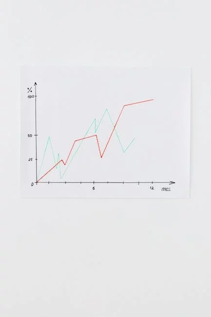 Graph chart on wall